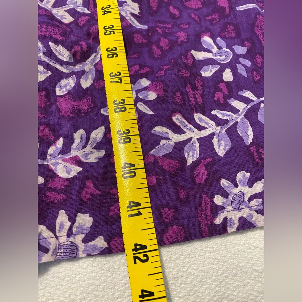 The Vermont Country Store Batik Print Muumuu Dress - Picture 6 of 10